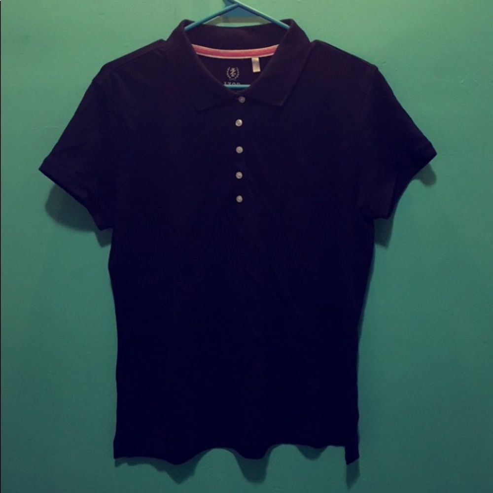 Dark blue IZOD collared shirt
